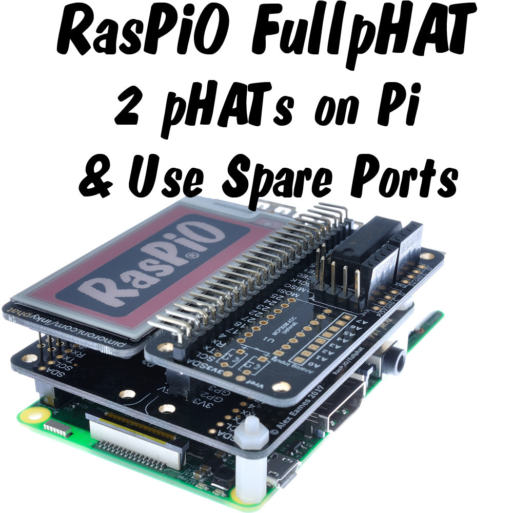 RasPiO FullpHAT update 1 - Thank You and a Stretch Goal