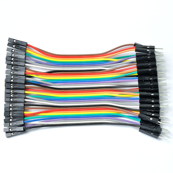 Breadboarding jumper wires DuPont connector female-male 10cm