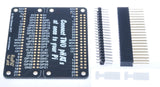 RasPiO Full pHAT kit contents - use two pHATs directly on your Pi