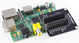 RasPiO Breakout fits all Raspberry Pi - even original 26-pin models