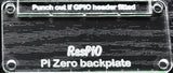 RasPiO Zerobase - Pi Zero Backplate