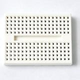 Mini breadboard 170 points white for electronics and prototyping raspberry pi
